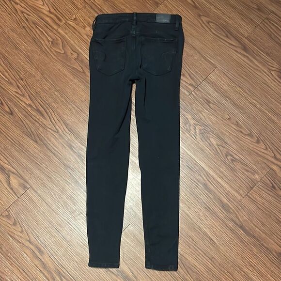 American eagle super stretch high-rise jegging• size 00 like new (1535) 1690 - Picture 10 of 12